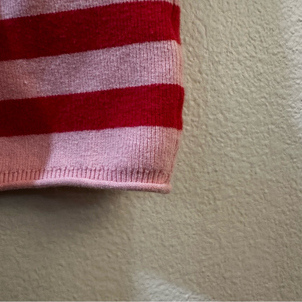*SOLD* Anthropologie x Daily Practice Striped Sweater Shorts Pink Size 2X - Picture 8 of 13